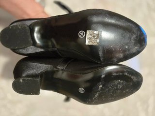 Zapatos de niña negros para fallera/bailar