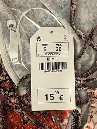 Mono corto estampado etnico
