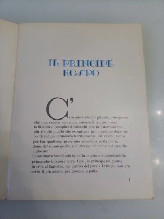 Fiaba Il principe rospo Fratelli Grimm Fabbri 1974