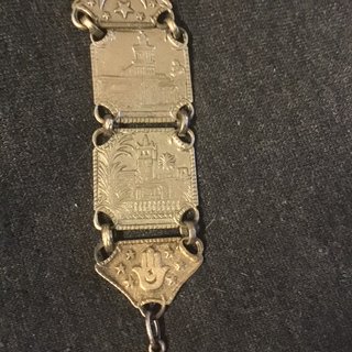 Colgante antiguo para cadena de reloj 1920