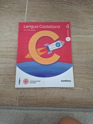 Libro de lengua castellana de 4 de primaria