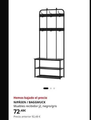 Mueble recibidor NIPÅSEN / BAGGMUCK IKEA