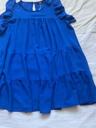 Vestido volantes CBR Talla 42