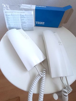 Dos Interfonos Tegui T-71U