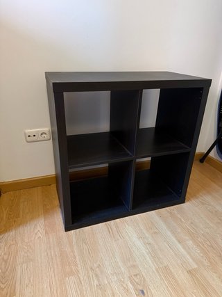 Estantería Kallax Ikea Negra