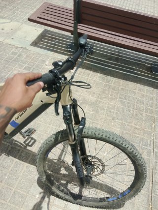 Bicicleta eléctrica Haibike Beige