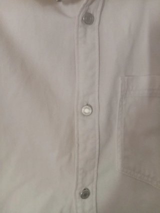 Camisa H&M Hombre Beige