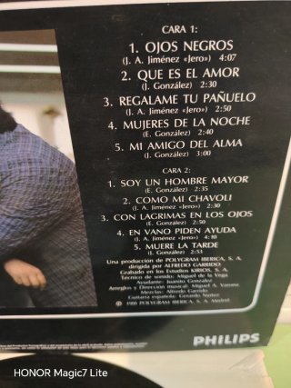 Vinilo LP Los Chichos - Ojos Negros
