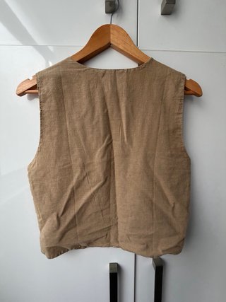 Chaleco Natura bordado talla M