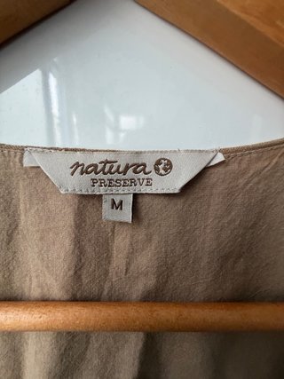 Chaleco Natura bordado talla M