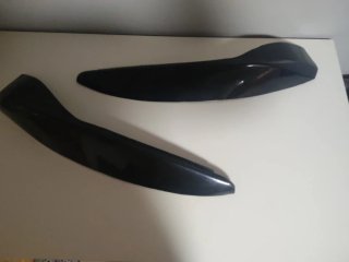 Pestañas Faro Opel Astra HGTC Negro