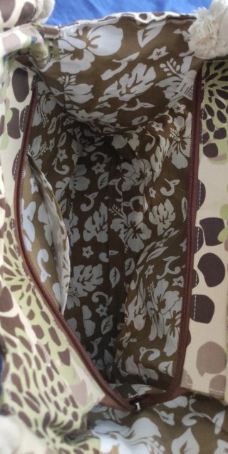 Bolso de verano estampado floral