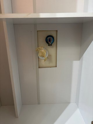 Armario auxiliar blanco 2 puertas