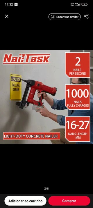 Pregadora NailTask DCCN90S2
