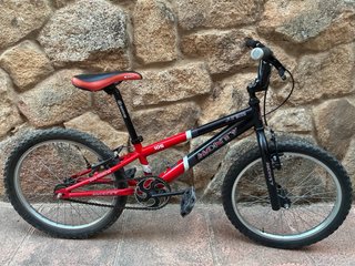 Bicicleta Monty Junior 105 20 Roja/Negra