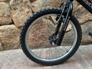 Bicicleta Monty Junior 105 20 Roja/Negra