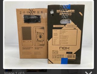 Caja de PC Negra HUMMER NEMESIS