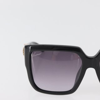 GUCCI Sunglasses plastic Black GG3727 Auth