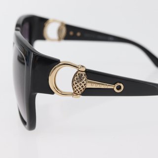 GUCCI Sunglasses plastic Black GG3727 Auth