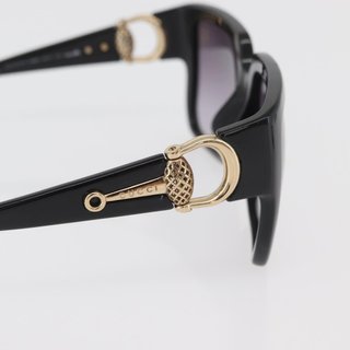 GUCCI Sunglasses plastic Black GG3727 Auth