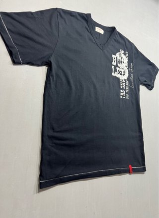 Camiseta estampado grafico Negra Talla m