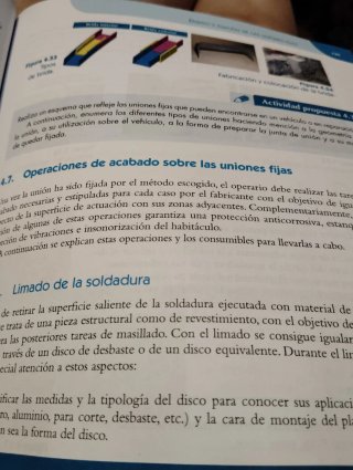 Elementos fijos - Técnico en Carrocería