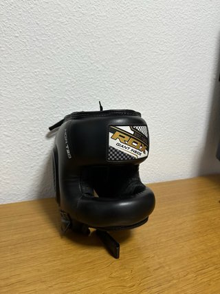 Casco Boxeo RDX HGR-T2B Negro