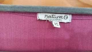 Vestido rosa Natura talla única