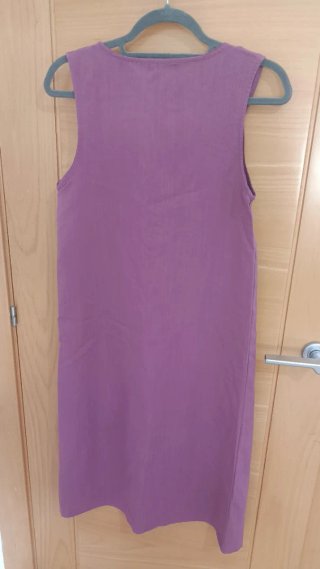 Vestido rosa Natura talla única