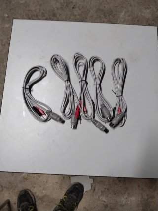 5 Cables Electrodos Masaje