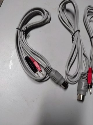 5 Cables Electrodos Masaje