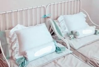 2 Camas infantil extensible con colchón