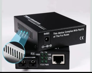 Convertidor de Medios 10/100/1000 Base-TX a 1000 B