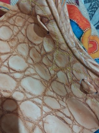 Mochila de piel Ubrique artesanal