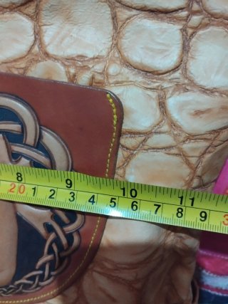 Mochila de piel Ubrique artesanal