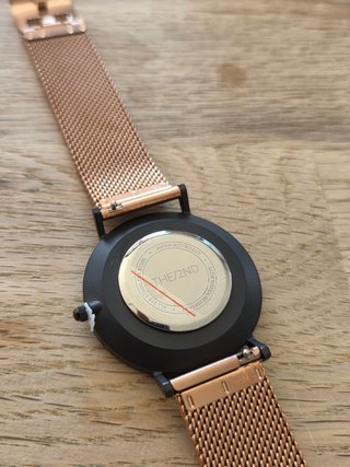 Reloj THE/2ND Mujer 36mm Negro y Dorado