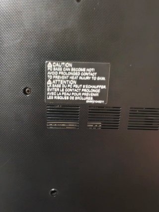 Portátil Toshiba Negro