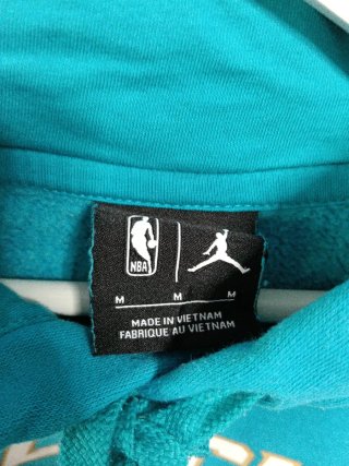 Sudadera Jordan Buzz City Turquesa Oversize