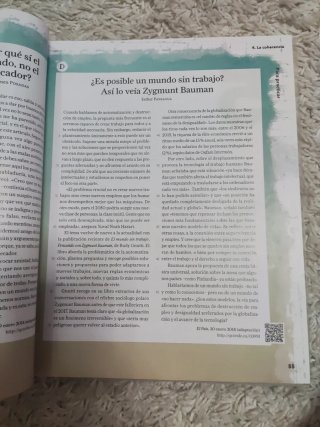Texto y comentario, Bachillerato