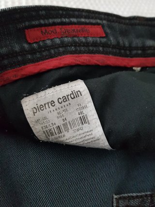 Pantalones vaqueros negros Pierre Cardin