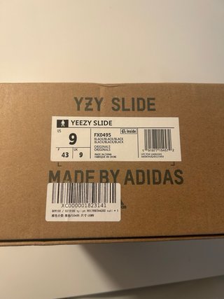 Adidas Yeezy Slide Negro