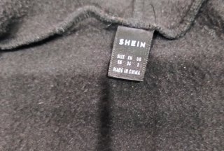 Sudadera larga con capucha y cremallera