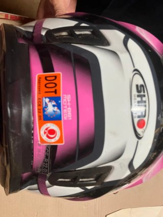 Casco Shiro Aerodinámico Rosa