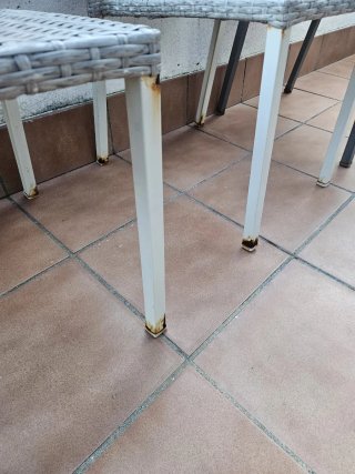 Conjunto de 4 sillas de terraza