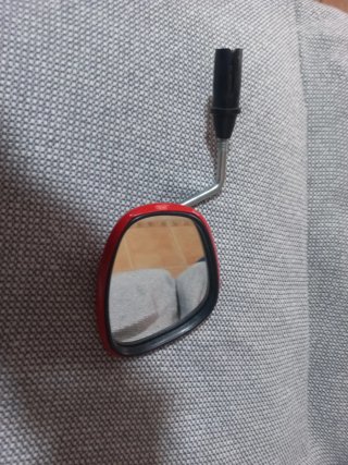 Juego fundas y cables más espejo montesa rapita..