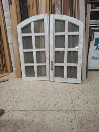 Conjunto Ventanas Francesas Blancas