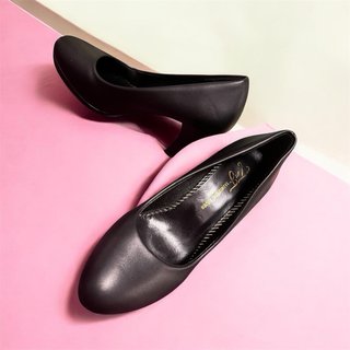 Zapatos de tacón negros