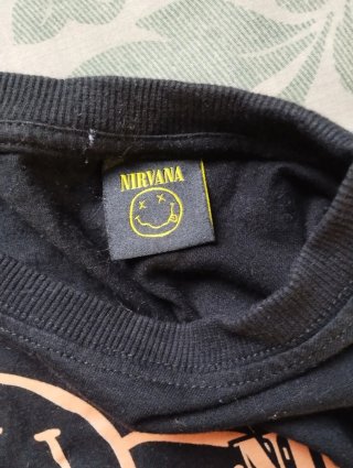 Camiseta Nirvana Smiley