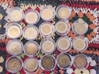 Lote 16 Monedas 2 Euros Conmemorativas