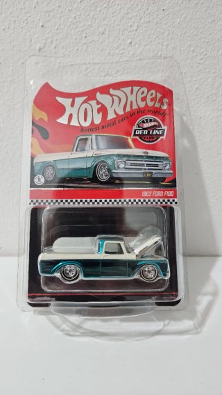 Hot Wheels 1962 Ford F100 Red Line Club